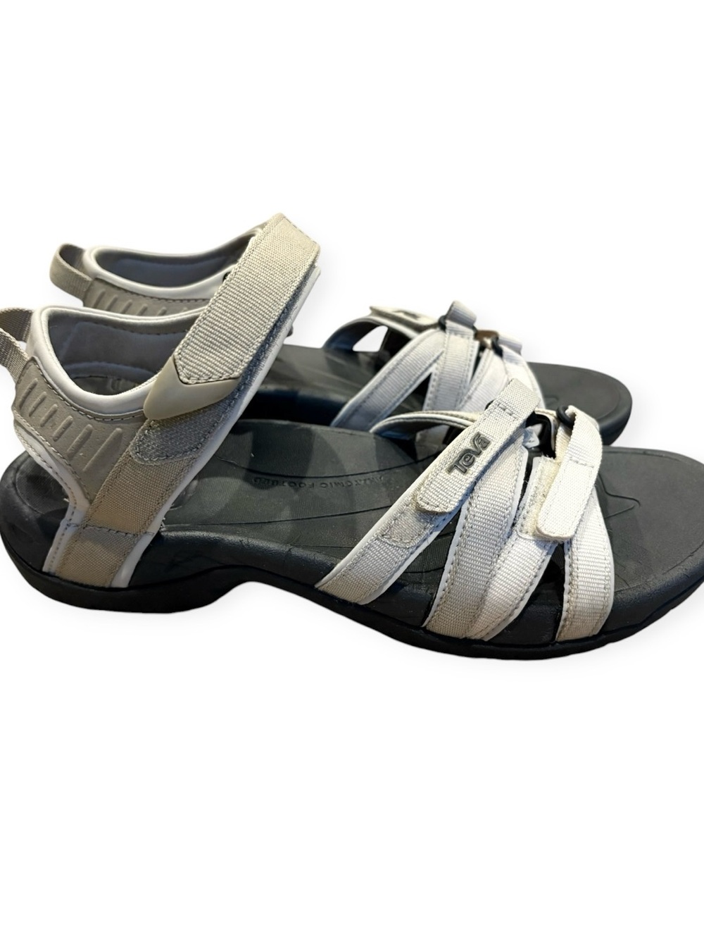 TEVA Women’s Tirra Sandals Black/Birch Multi Outdoors Beach Hiking Size 9